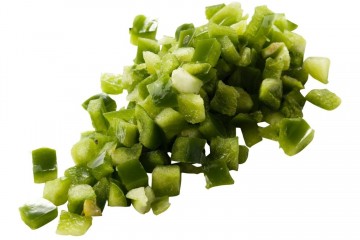 106104 paprika groen brunoise 10mm